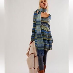 Free People Pandora Pointelle Mini Dress